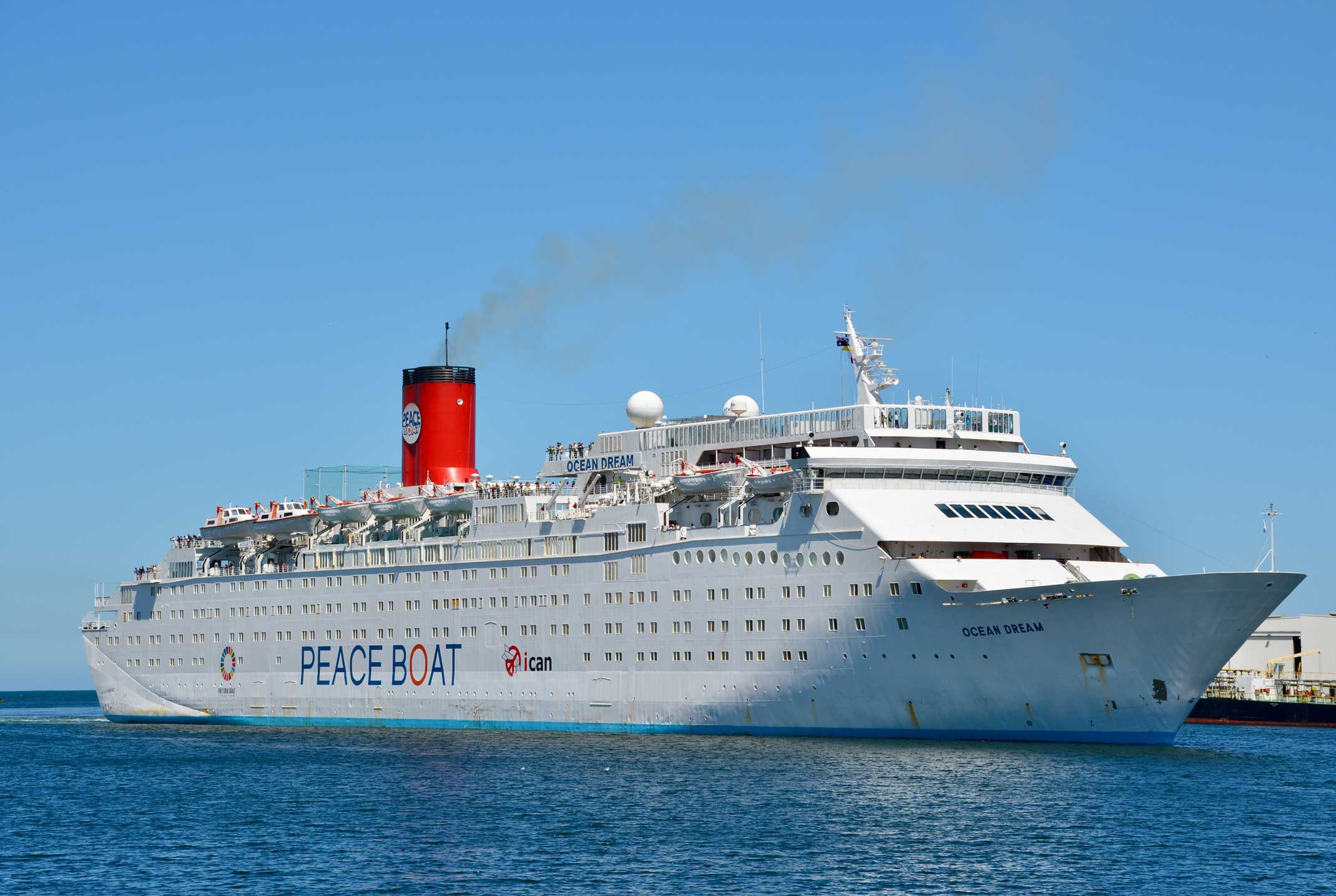 Ship Ahoy! Peace Boat - Fremantle Shipping News