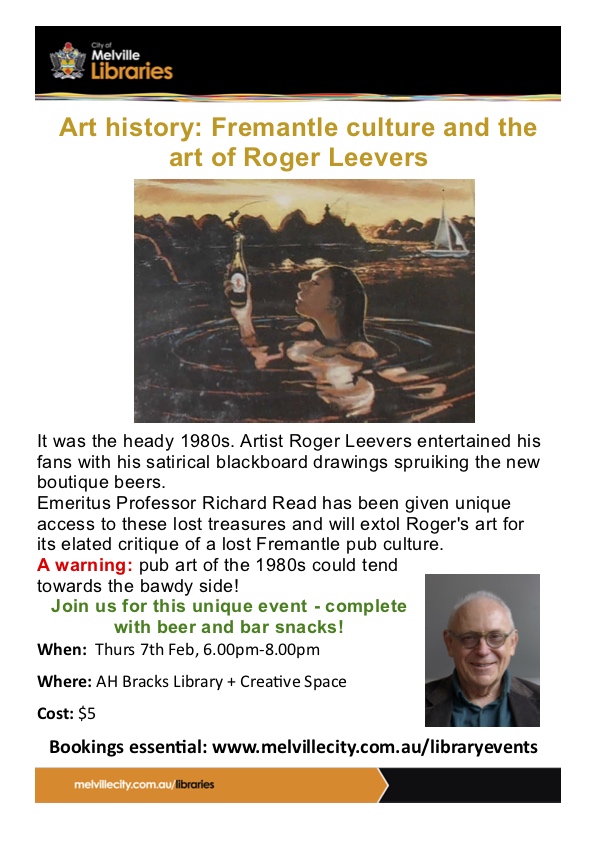 Art History - Roger Leevers - Richard Read