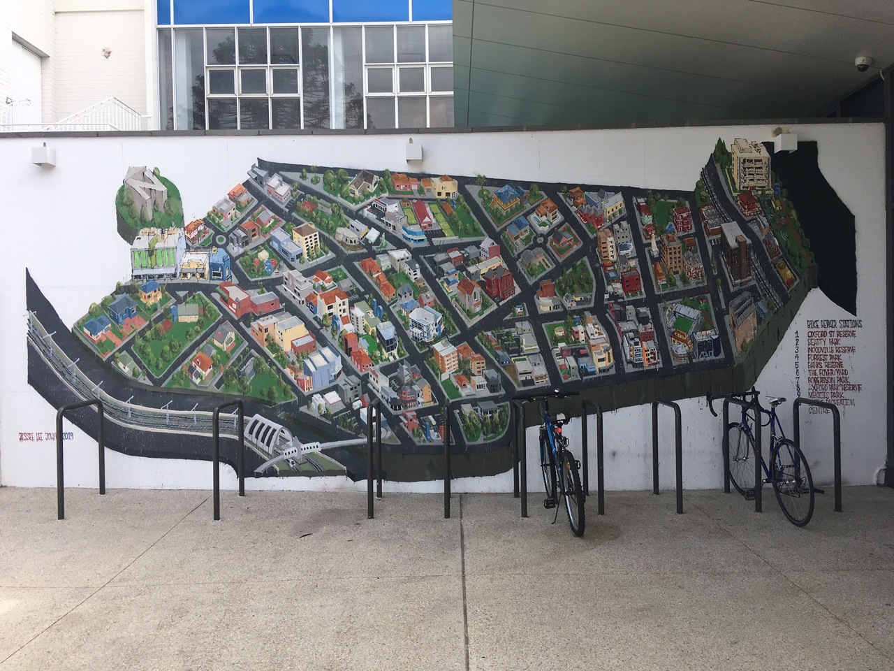 Mural for beatty park, Town of Vincent