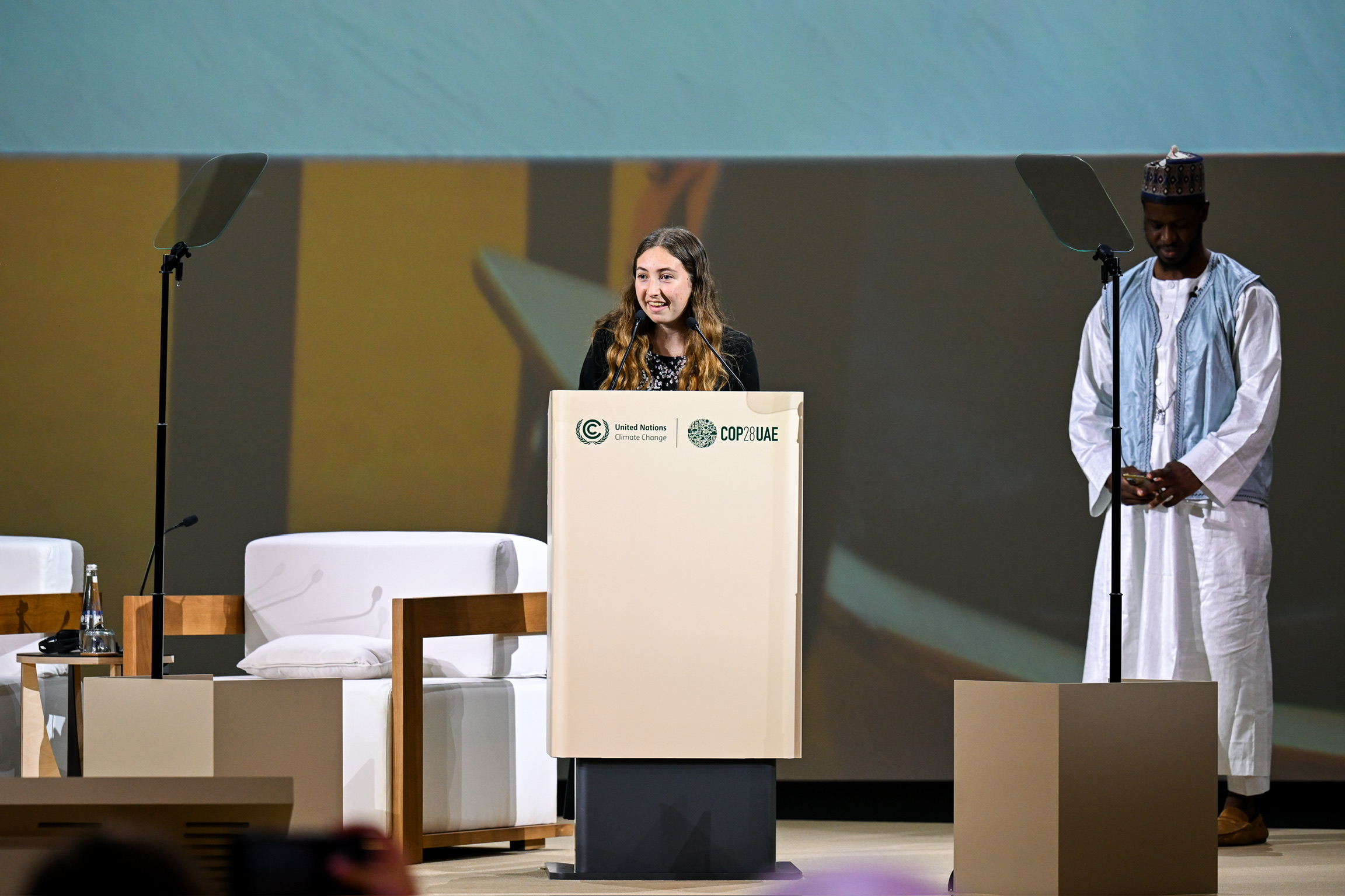 Freo'nun BAE'deki COP28 Gençlik Temsilcisi Amelia Turk ile röportaj