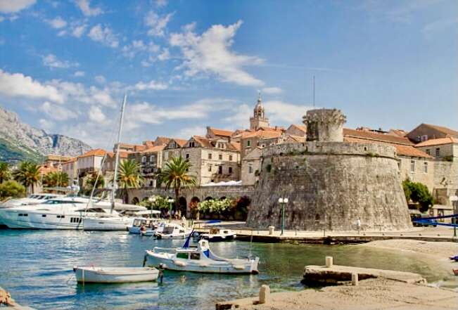 Korcula harbour