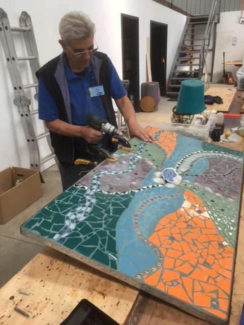 Mosaics at the Shed